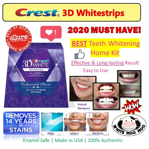 best results crest 3d whitestrips