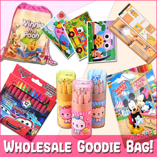  Children Goodie Bag Students School Kids Birthday Party Pencil Pens Stickers Lanyard Crayon Deals for only S$3.9 instead of S$3.9