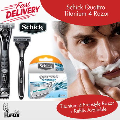 schick quattro titanium freestyle