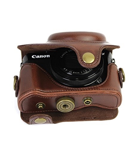 canon g7x mark ii leather case