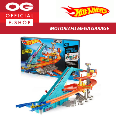 Hot wheels motorized mega clearance garage