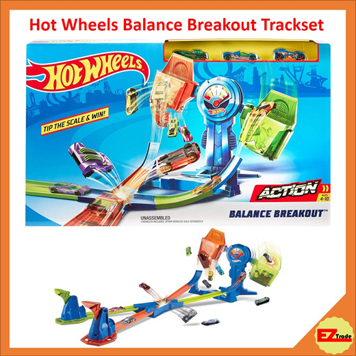 hot wheels balance breakout track set