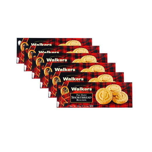 Qoo10 Walkers Shortbread Biscuit Round 150g 6pcs Food