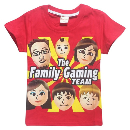 Qoo10 Roblox Fgteev The Family Game Short Sleeve Cotton T Shirt