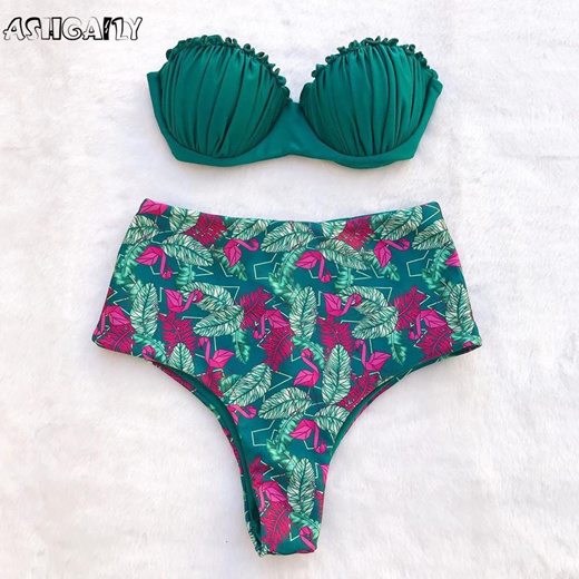 strapless push up bikini