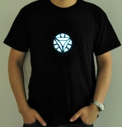 tony stark arc reactor t shirt