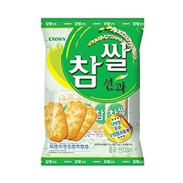 크라운 참쌀선과 115g 쌀과자