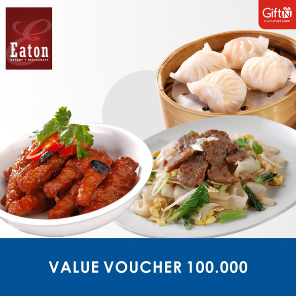 [FOOD] Eaton Value Voucher 100.000 Deals for only Rp75.000 instead of Rp100.000