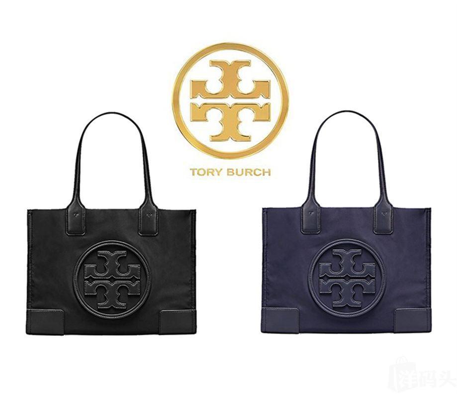 tory burch ella studded tote