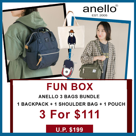 Bagstore SG - Official partner of Anello bags in Singapore