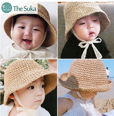 baby tie hat