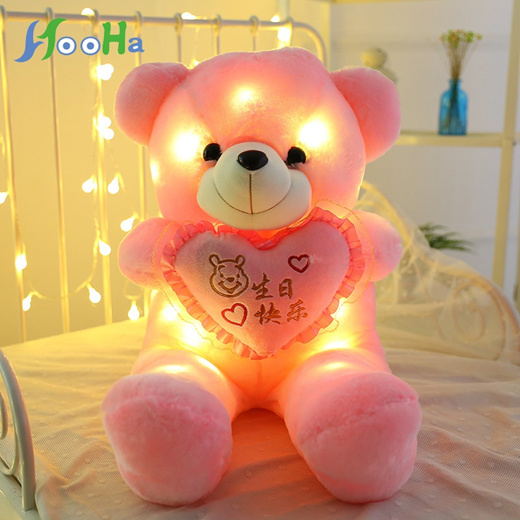 led teddy bear