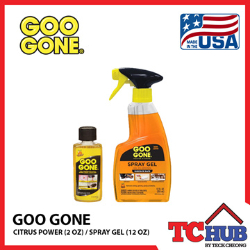 Goo Gone - 2oz Bottle - Citrus Scented - Cuts Grease, Oil, Gum, Adhesive  Residue (Pack of 3)