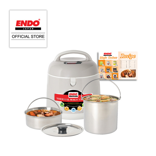 ENDO (JAPAN) - THERMAL MAGIC COOKER E-TMC2.5-N - HOW TO USE BY