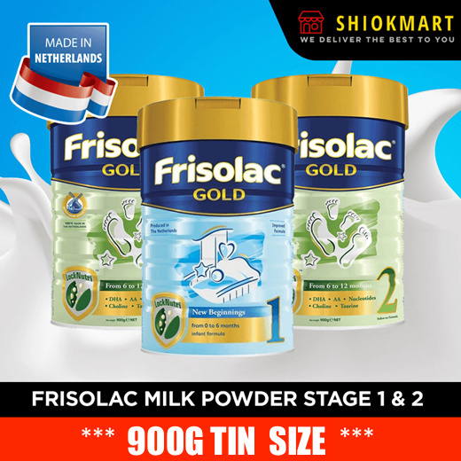 Qoo10 Friso Frisolac Stage 1 And 2 900 G Tin Made In Netherlands Baby Maternity