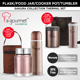 la gourmet sakura 1.4 l thermal food jar