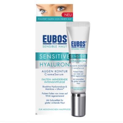 Qoo10 Euros Sensitive Hyaluron Augen Kontur Cream Serum 15ml Skin Care