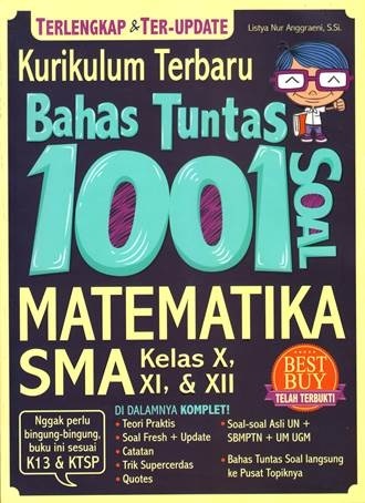 Qoo10 Kurikulum Terbaru Bahas Tuntas 1001 Soal Matematika Sma