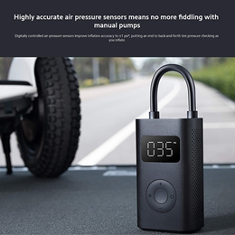 Portable Electric Air Compressor 1S Digital Display Detects Tire Pressure 14.8 Wh 10.3 Bar Multiple