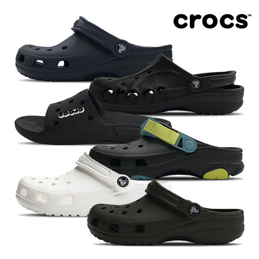 Qoo10 - [CROCS] Unisex 6 TYPES CROGS AND SANDALS : Shoes