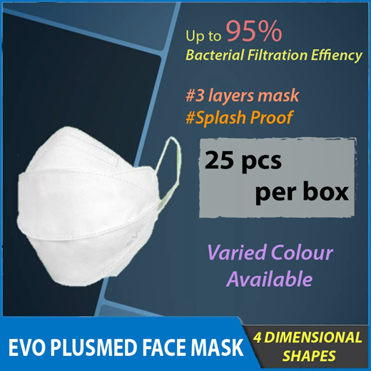 evo plusmed surgical face mask