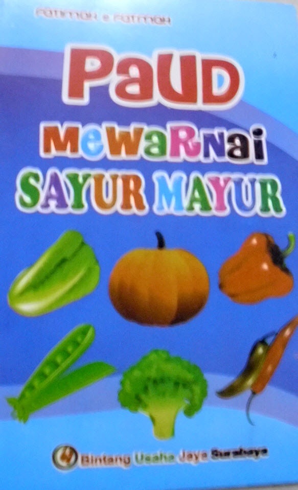 Qoo10 PAUD MEWARNAI SAYUR Buku & Hobi