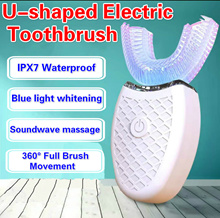 🔶New Year Gift🔶 U-shaped Smart Electric Toothbrush automatic Massage Whitening Adult Teeth Whiteni