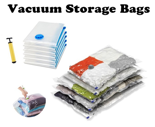 vacuum storage bags air travel