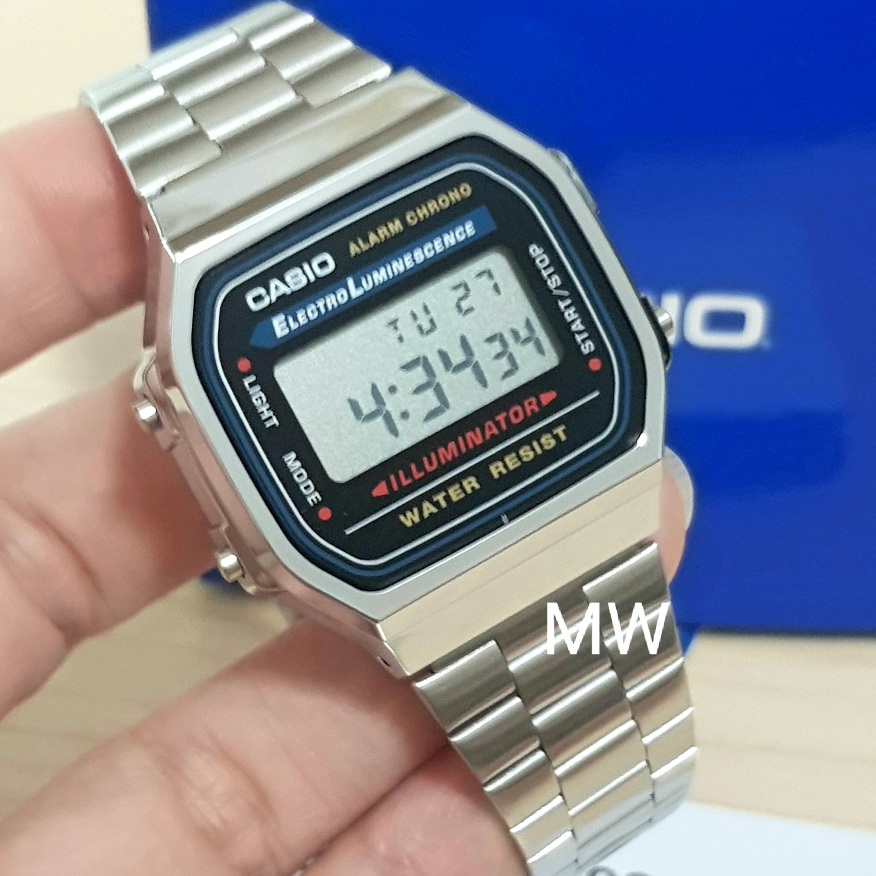 casio a168 black