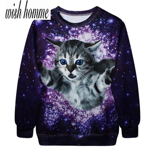 cat galaxy sweater