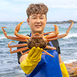 이프로마켓 자숙(찜) 실속형 연지홍게 3kg (8~11마리 / 수율 70~80%)