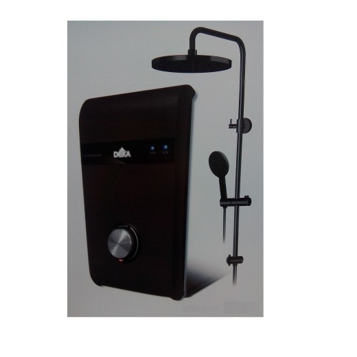 Qoo10 Deka Water Heater Pro 600rsp C W Dc Pump Rain Shower Black Home Electronics