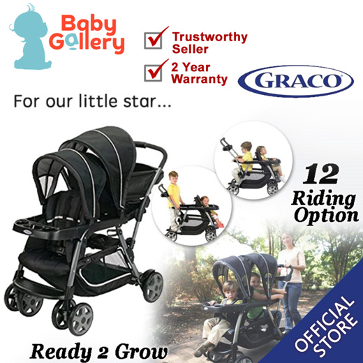 graco ready2grow double stroller