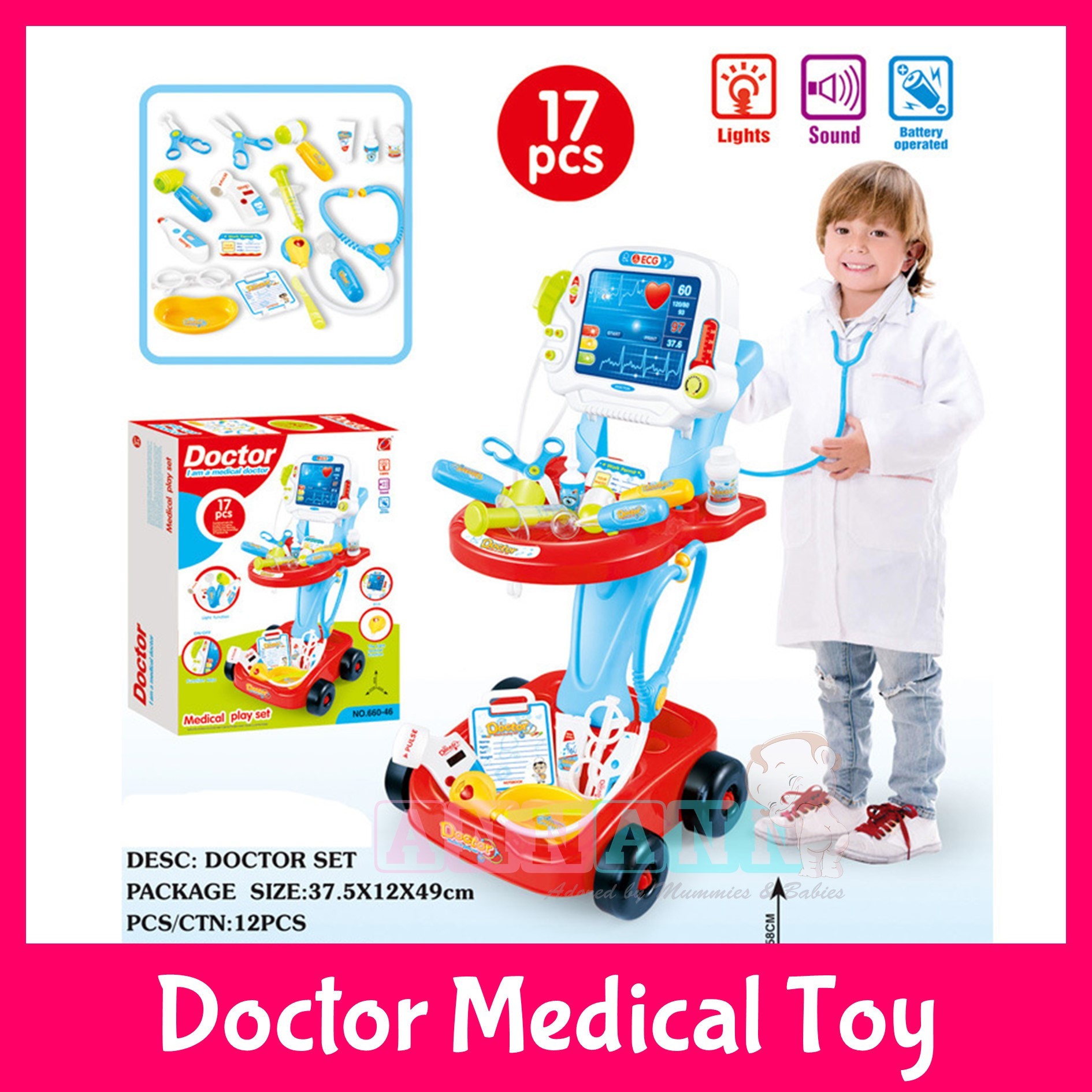 doctor medical toy set