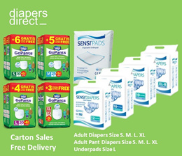 Qoo10 - [Carton Deal] Depend Protect ADULT DIAPER Tape/ Protect