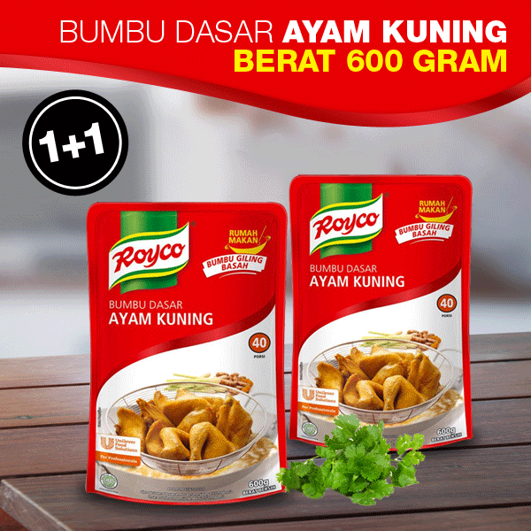 Buy 1 1 UNILEVER FOOD ROYCO BUMBU DASAR AYAM KUNING 