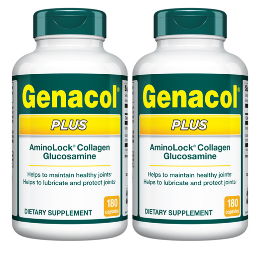 Qoo10 Genacol Plus 180 Caps X 2 Bottles AminoLock Collagen