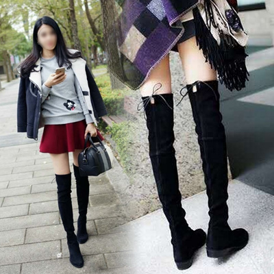 skinny leg over the knee boots