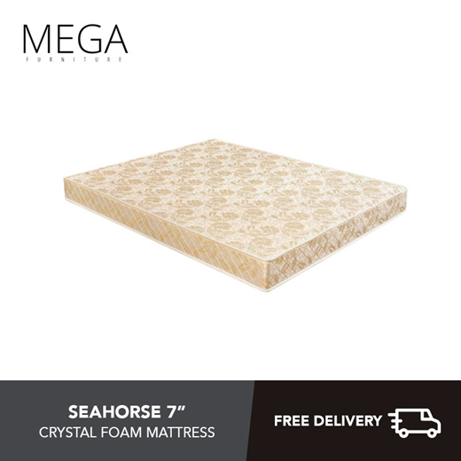 seahorse crystal foam mattress