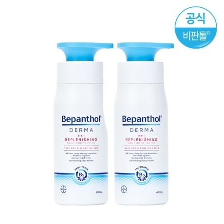 비판톨 더마 리플레니싱 데일리 바디 로션 400ml 2개