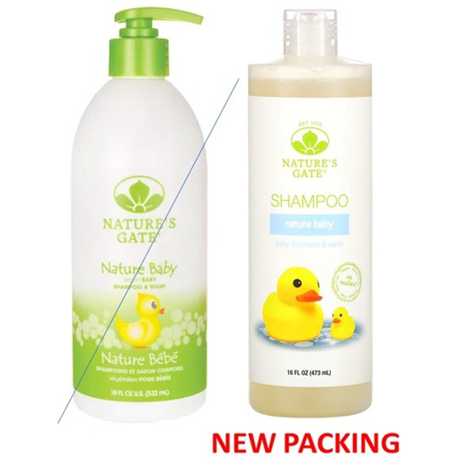 Qoo10 Natures Gate Nature Baby Shampoo Wash 16 Oz 473 Ml Bestseller S Bath Body