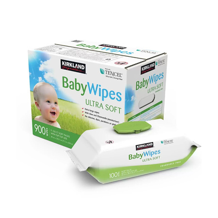 Qoo10 - Kirkland Baby Wipes 100 Sheets X 9 Packs : Household