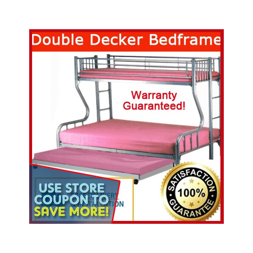 Double Decker Bed Bottom Queen Size, Queen Bed With Bunk On Top