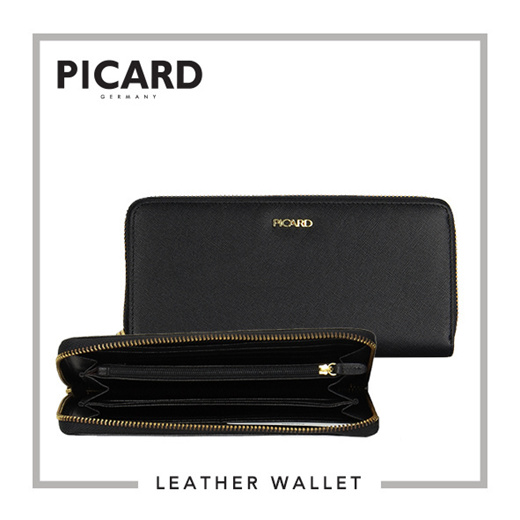 Picard Saffiano Leather Coin Pouch With Key Holder