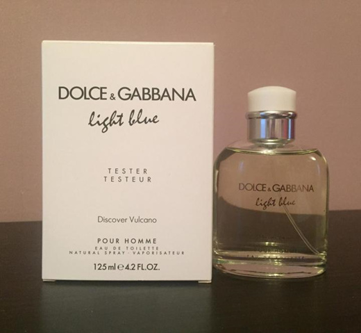 Tester best sale dolce gabbana