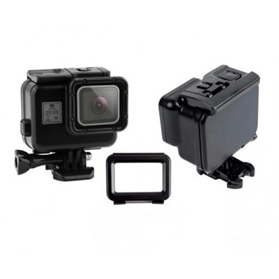 Qoo10 Gopro Hero 5 6 7 Black Waterproof Blackout Housing Casing