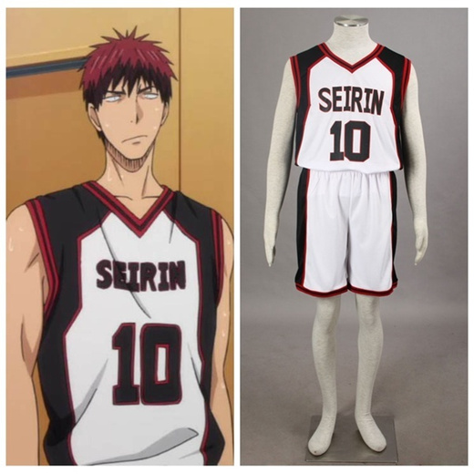 Japan Anime Basket Cosplay Costume Vest SEIRIN Number 4 10 11 Kagami Taiga Basketball  Jersey Sportswear Uniform T Shirt Shorts - AliExpress