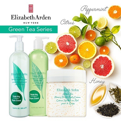 SALE !!! Elizabeth Arden Green Tea Energizing Bath dan Shower Gel 500ml / Green Tea Honey Drops Body