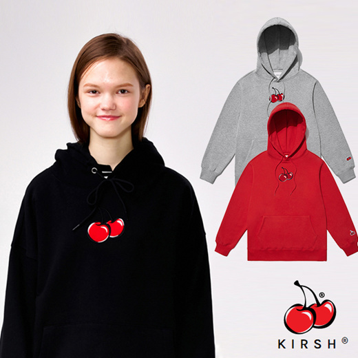 ★関税込★KIRSH★CHERRY COLOR POINT FLEECE HOODIE JUMPER★ - www.tccollege.org