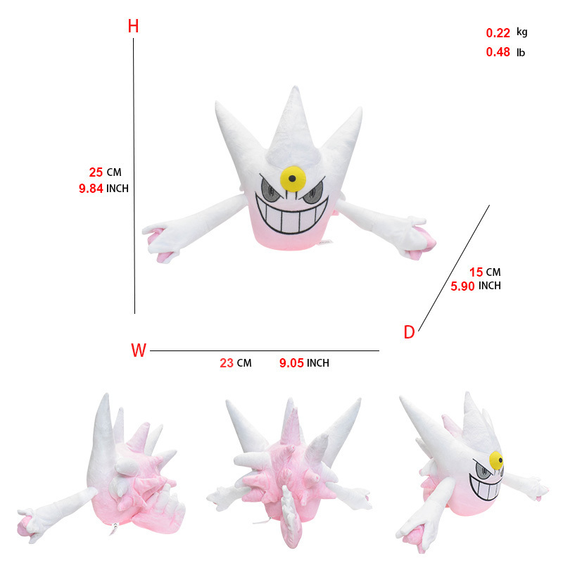 Qoo10 - Pokemon Plush Toy Soft Stuffed Anime Doll Gengar Greninja ...